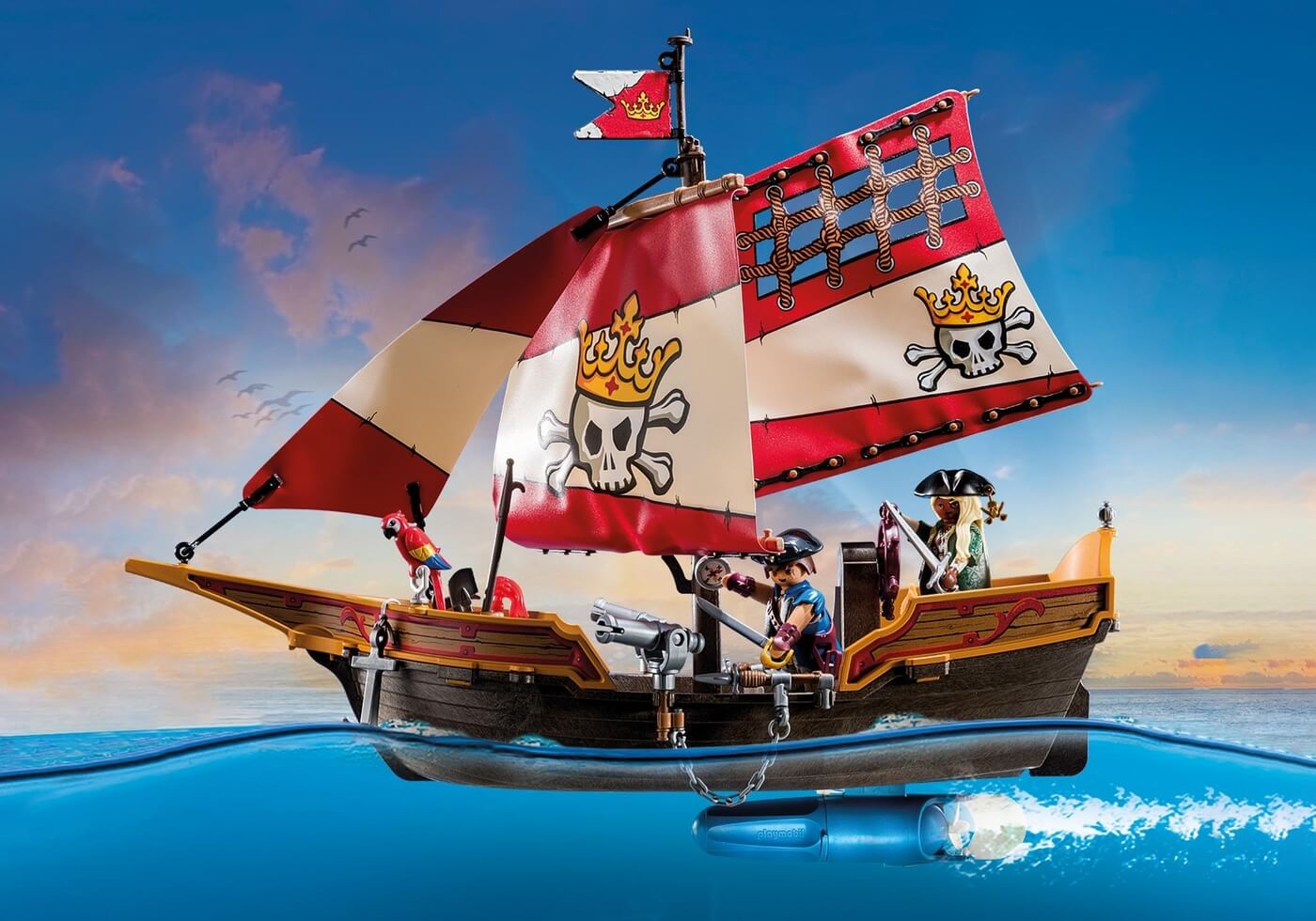 Barco de la Reina Pirata ( Playmobil 71418 ) imagen e