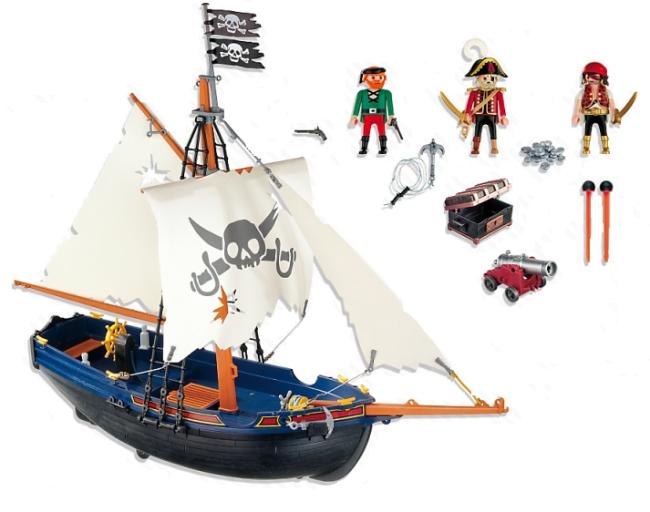 Barco Corsario ( Playmobil 5810 ) imagen a