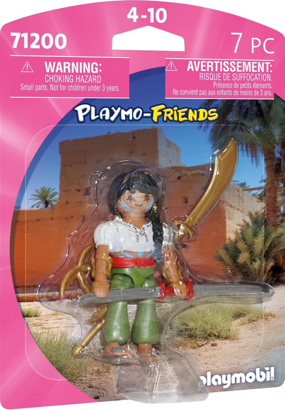 Guerrera ( Playmobil 71200 ) imagen b