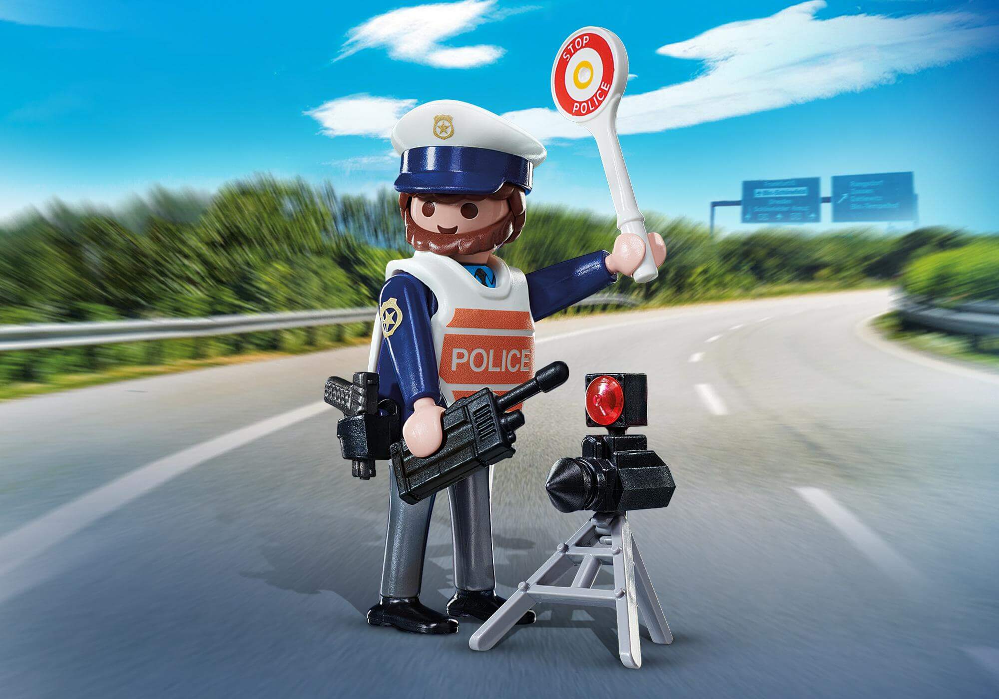 Policia de trafico ( Playmobil 71201 ) imagen a