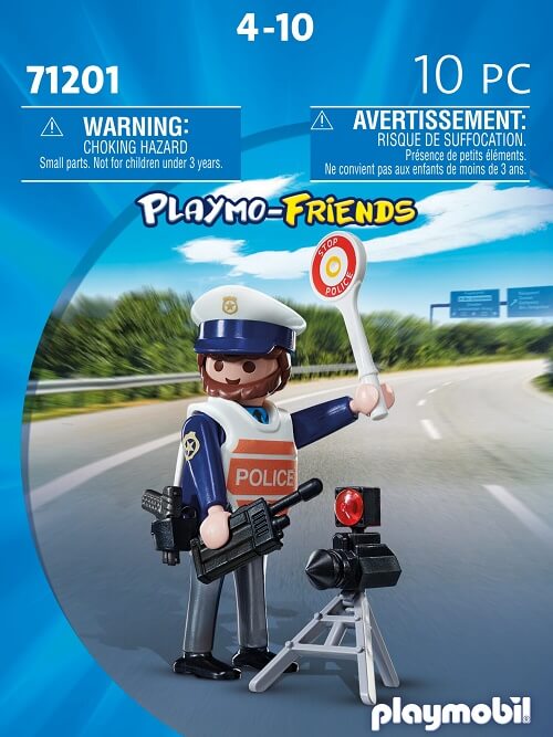 Policia de trafico ( Playmobil 71201 ) imagen c