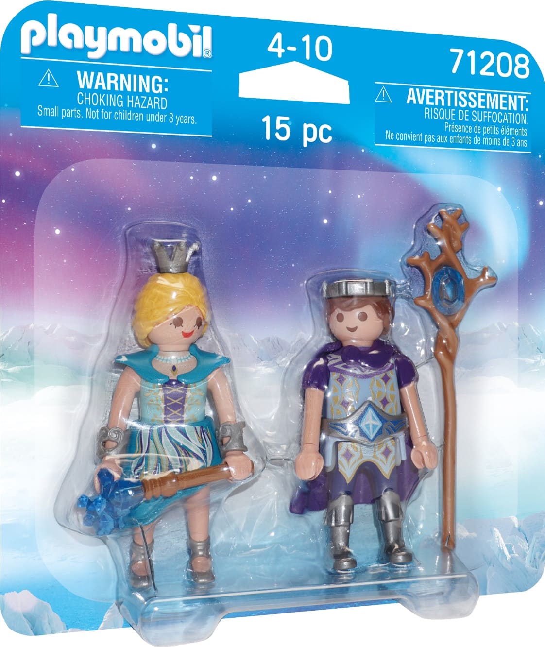 Duo-Packs Principe y Princesa del Hielo ( Playmobil 71208 ) imagen c