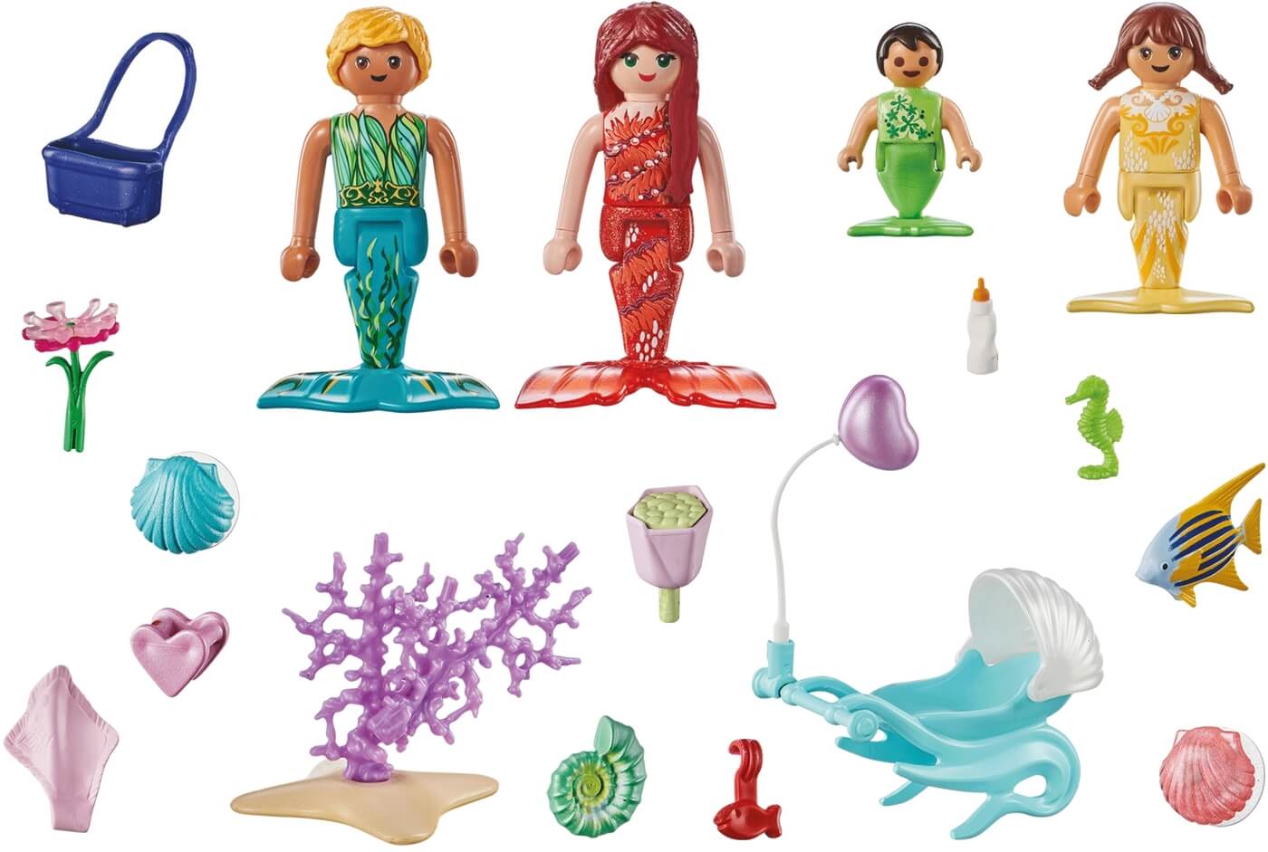 Familia de Sirenas Starter Pack ( Playmobil 71469 ) imagen b