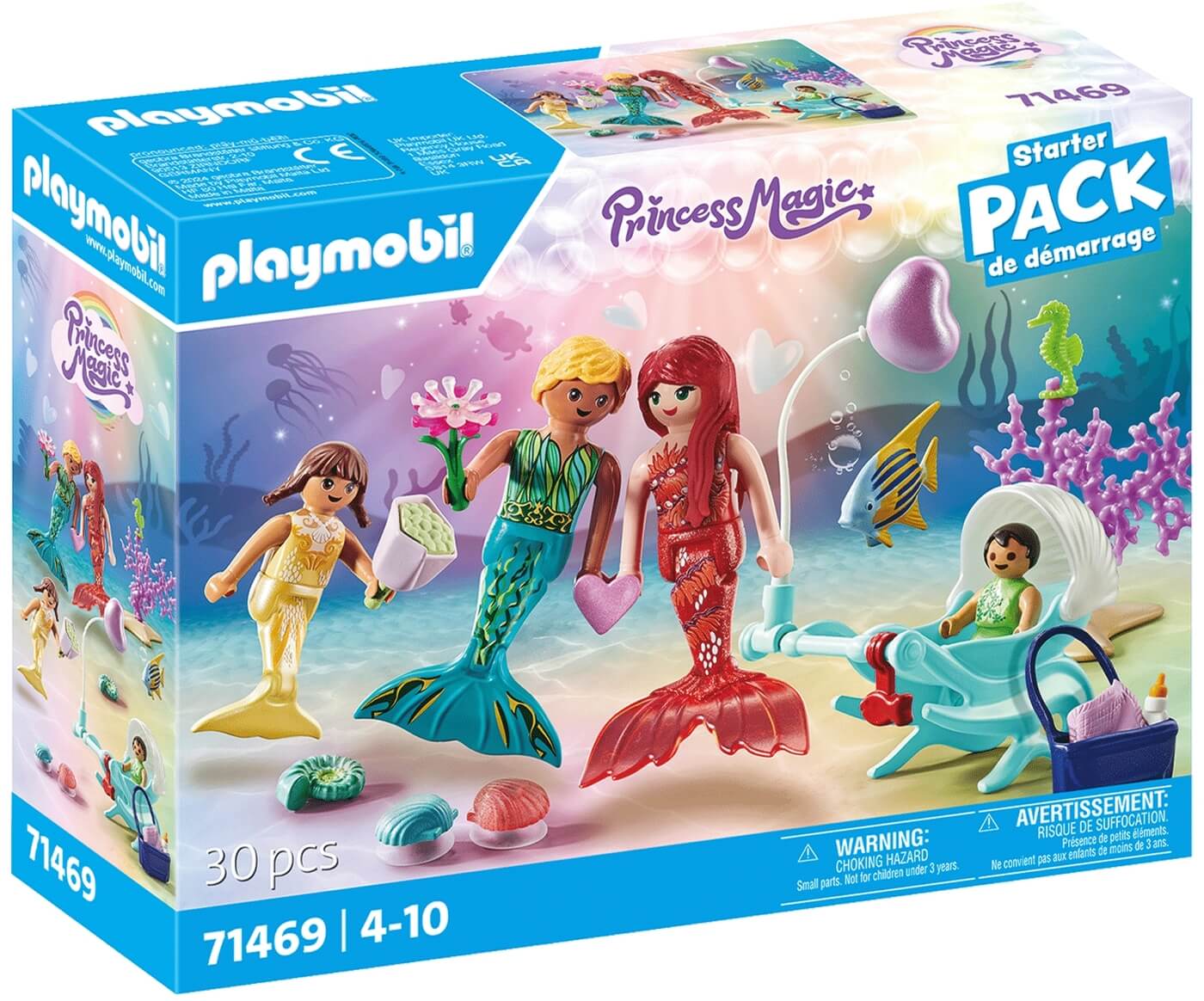 Familia de Sirenas Starter Pack ( Playmobil 71469 ) imagen c