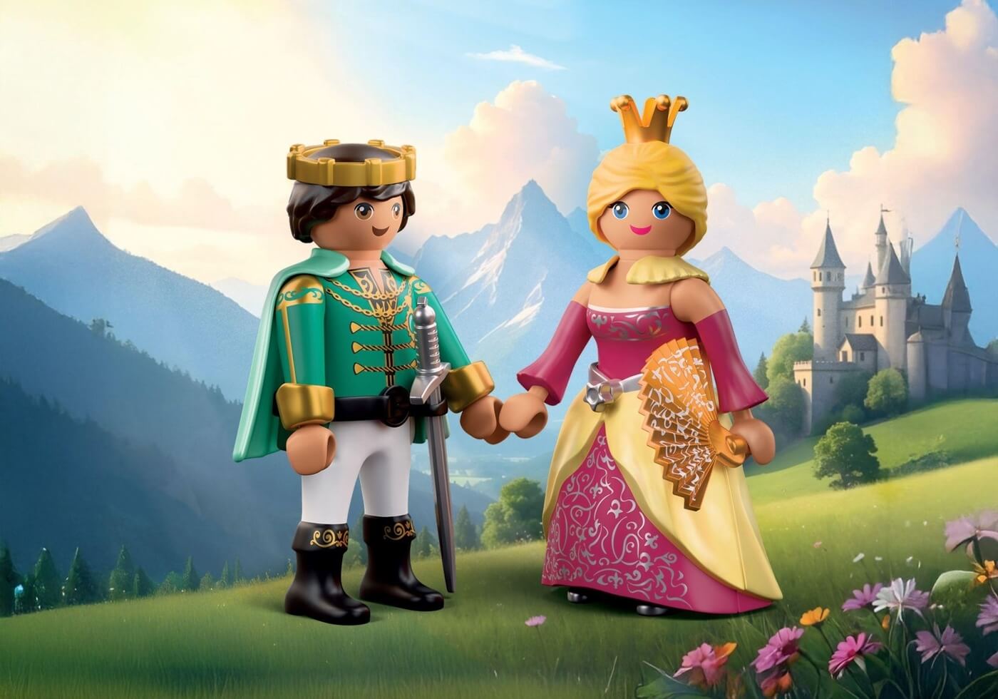 Principe y Princesa ( Playmobil 71886 ) imagen b
