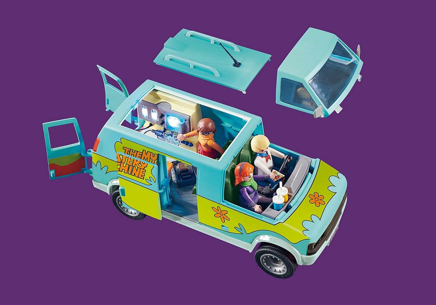 La Maquina del Misterio Scooby-Doo ( Playmobil 70286 ) imagen c