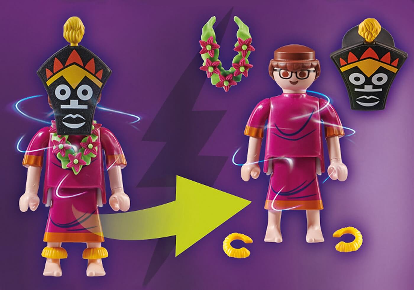Aventura con Witch Doctor ( Playmobil 70707 ) imagen b