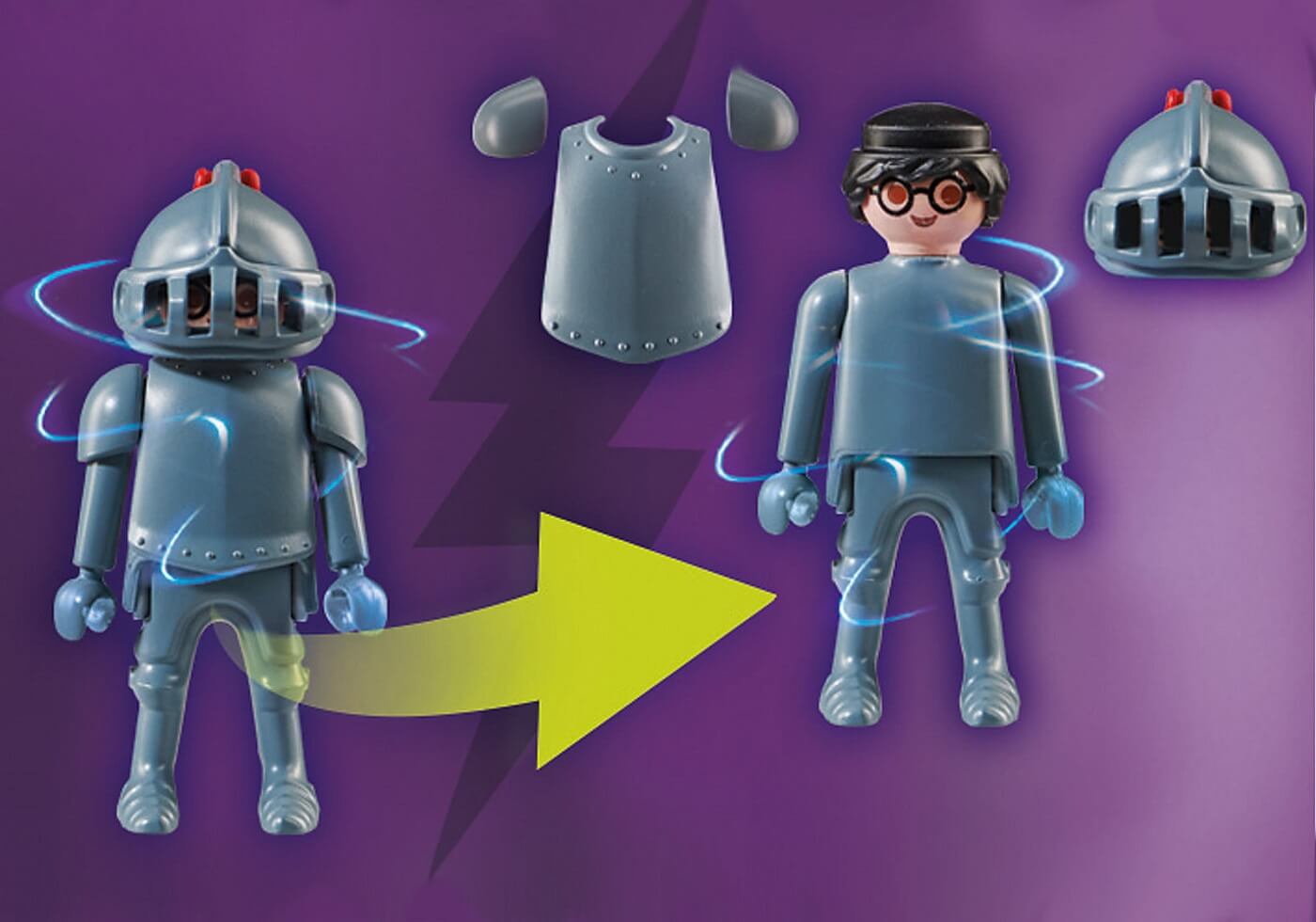 Aventura con Black Knight ( Playmobil 70709 ) imagen b