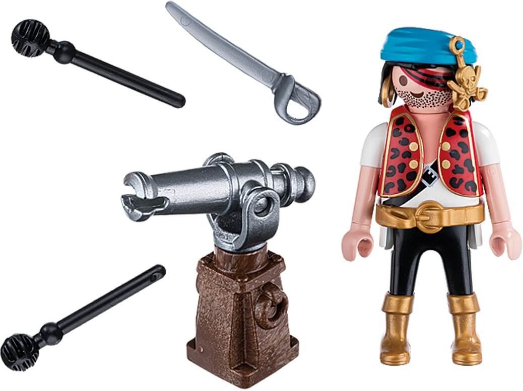 Pirata con Cañón ( Playmobil 5378 ) imagen a