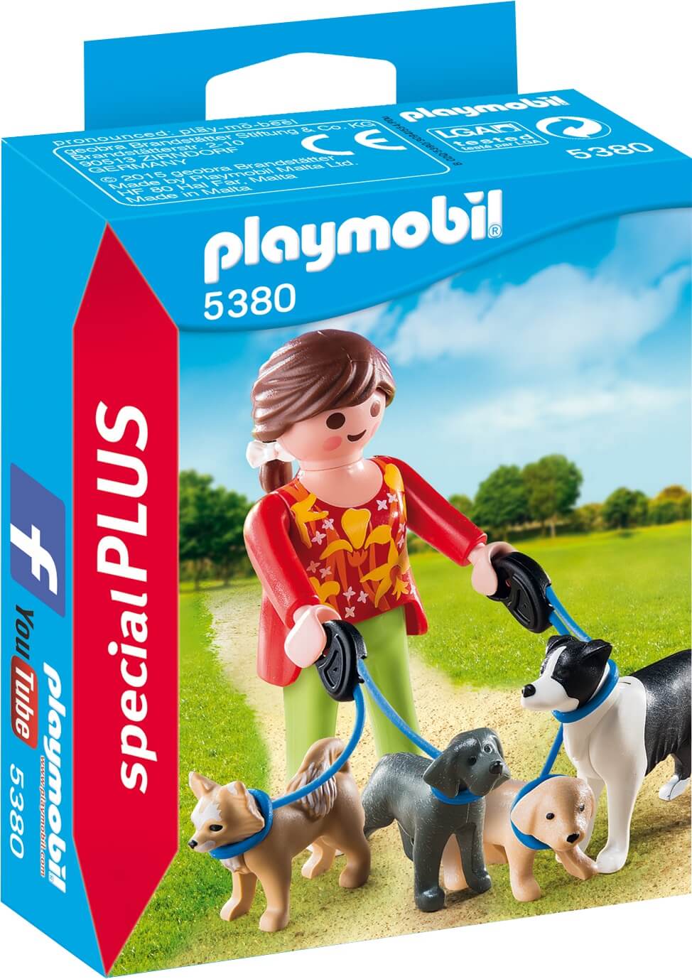 Mujer con Perros ( Playmobil 5380 ) imagen b