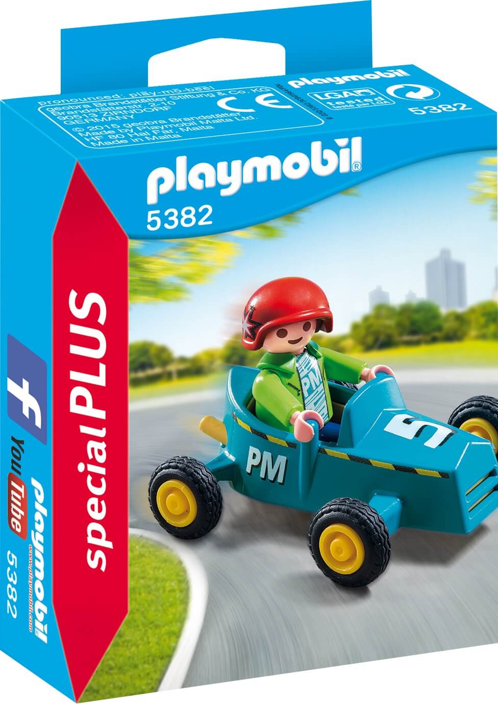 Niño con Kart ( Playmobil 5382 ) imagen b