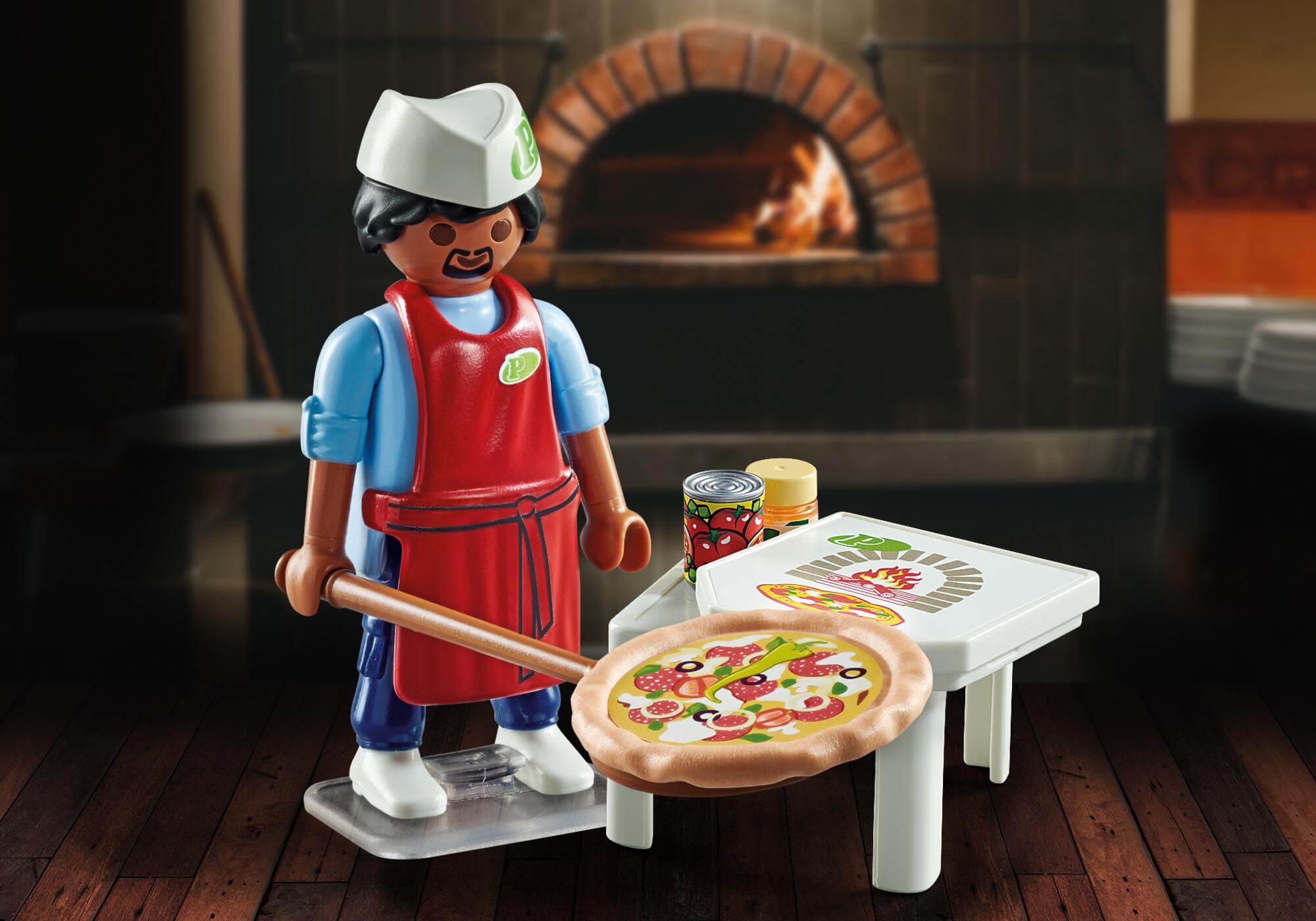 Pizzero ( Playmobil 71161 ) imagen a