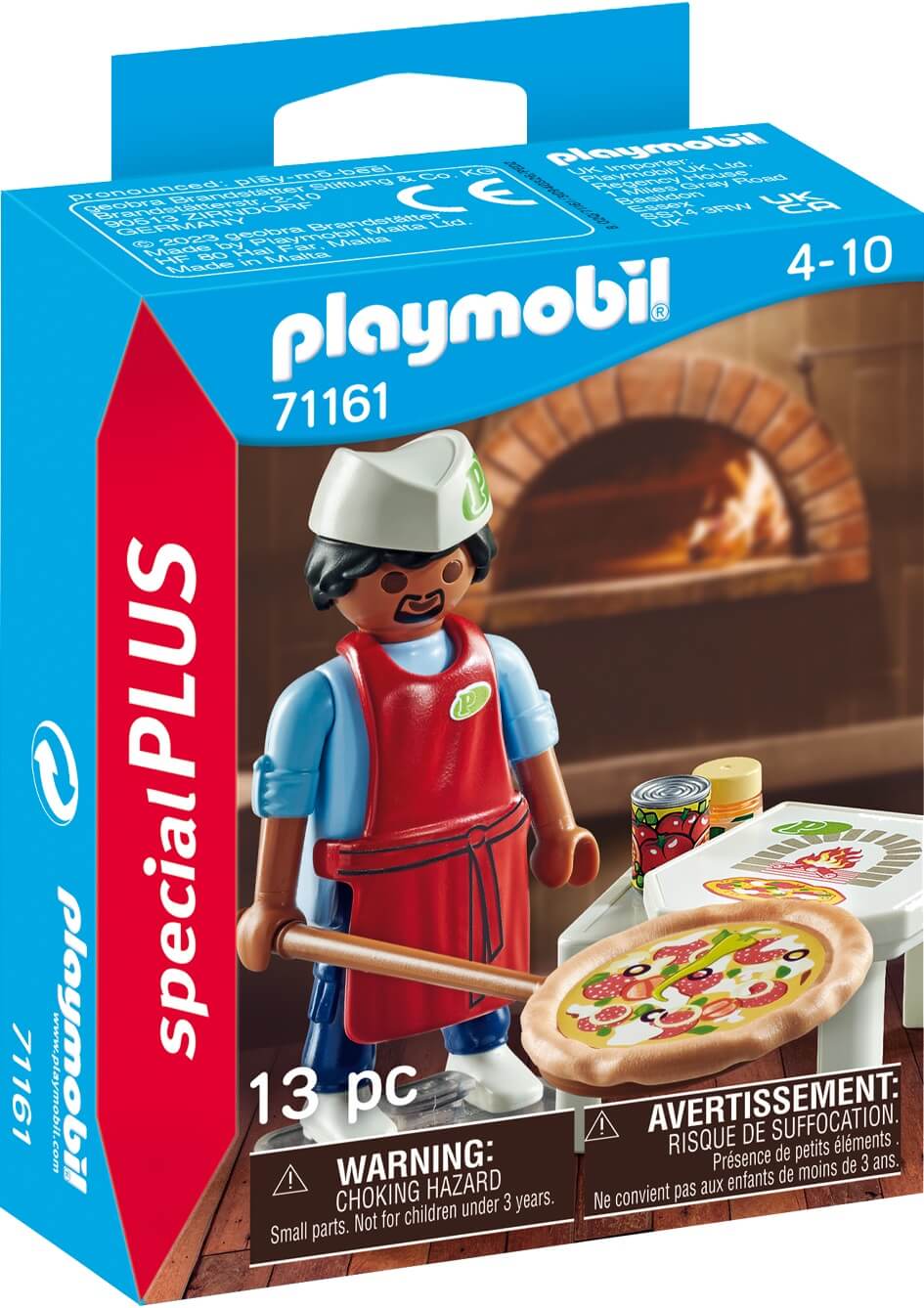 Pizzero ( Playmobil 71161 ) imagen e