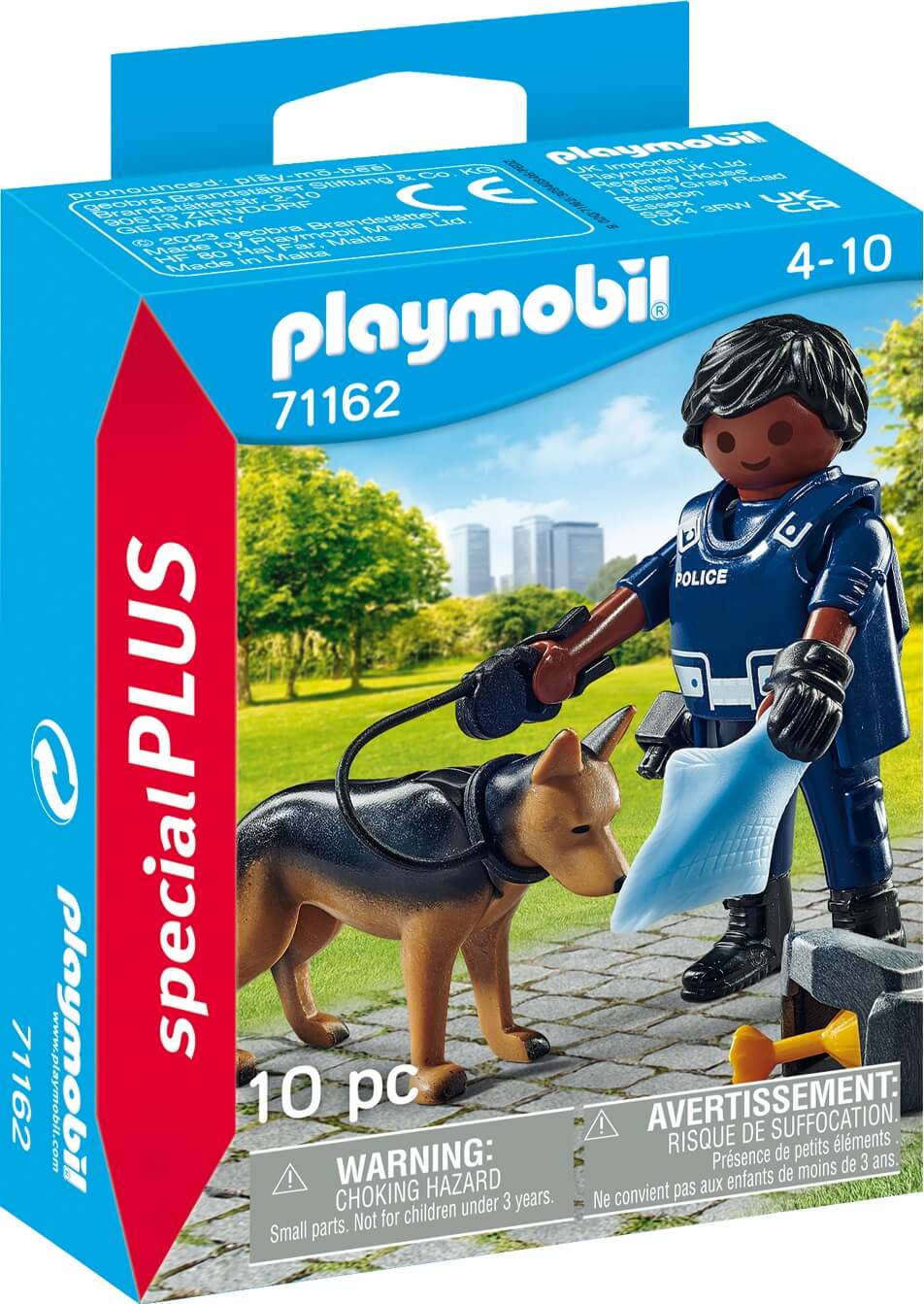 Policia y perro antidrogas ( Playmobil 71162 ) imagen e