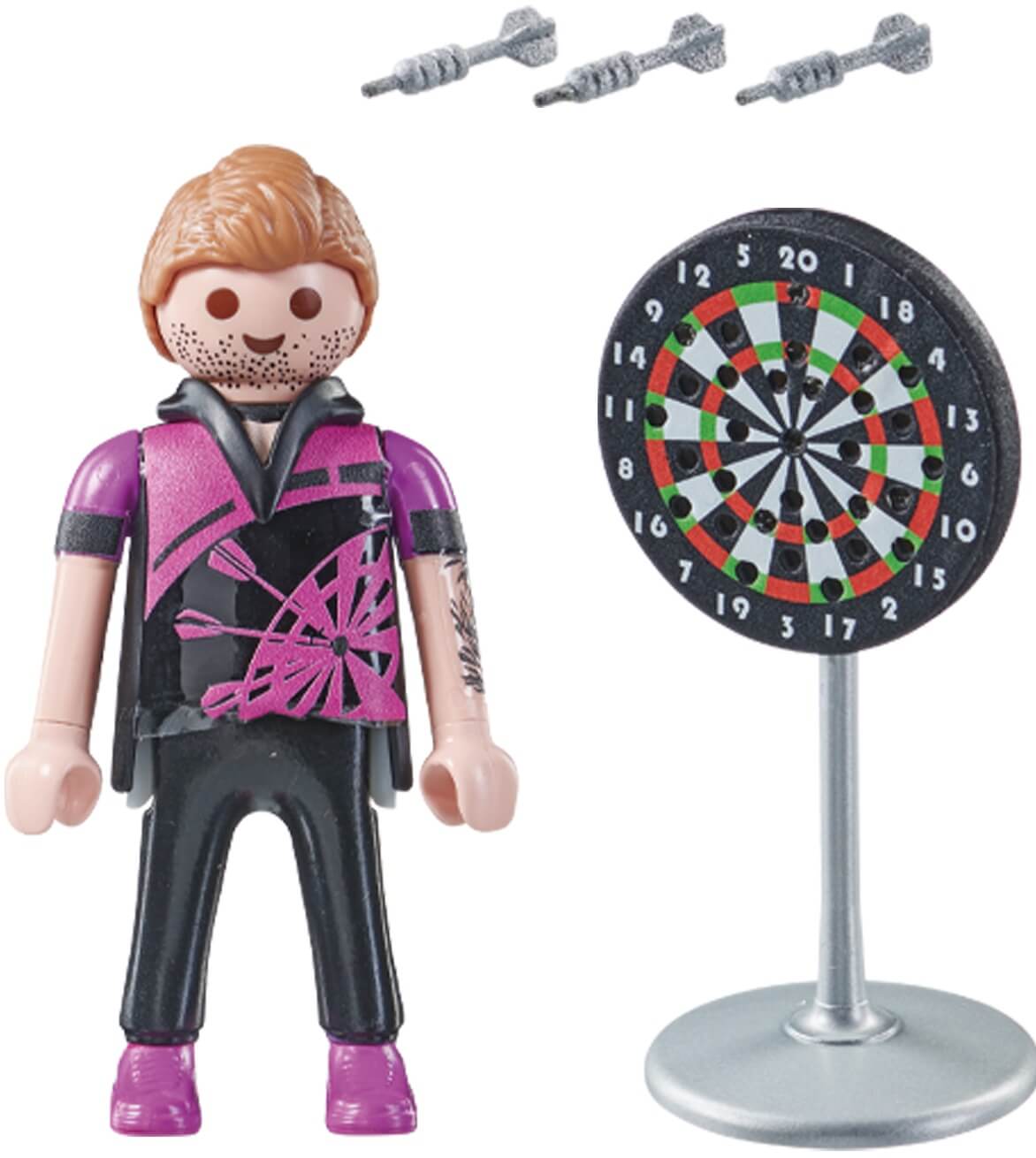 Jugador de dardos ( Playmobil 71165 ) imagen b