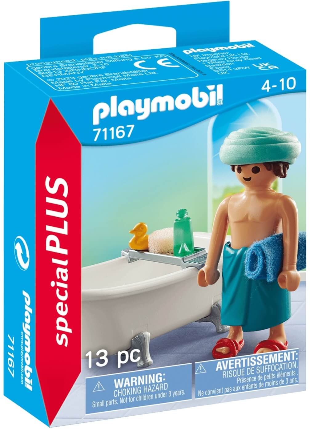 Hombre en el baño ( Playmobil 71167 ) imagen c