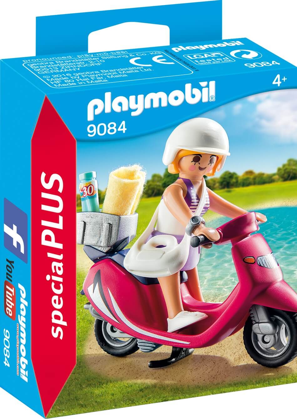 Mujer con Scooter ( Playmobil 9084 ) imagen b