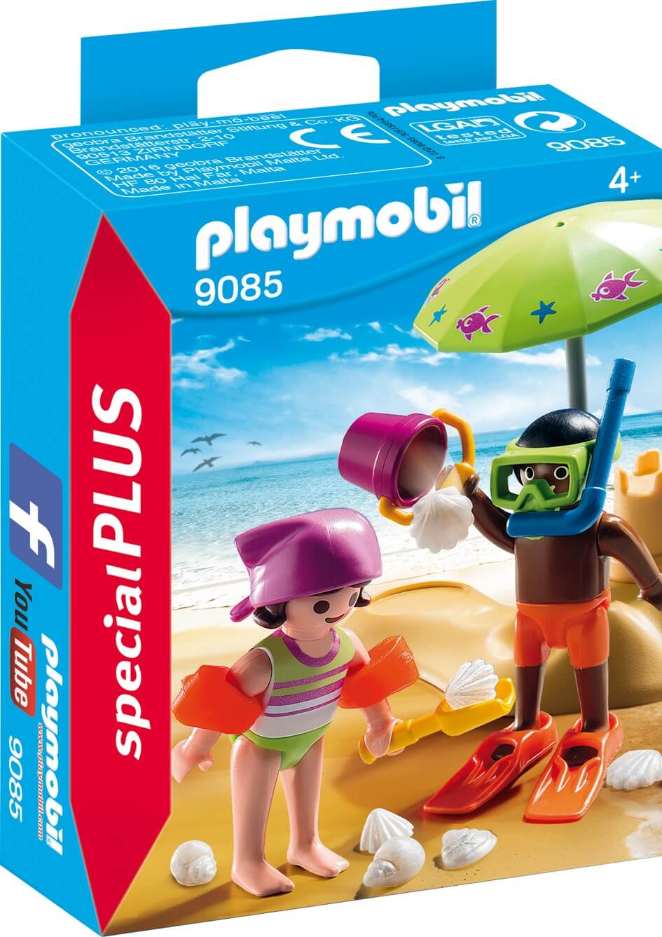 Niños en la Playa ( Playmobil 9085 ) imagen b