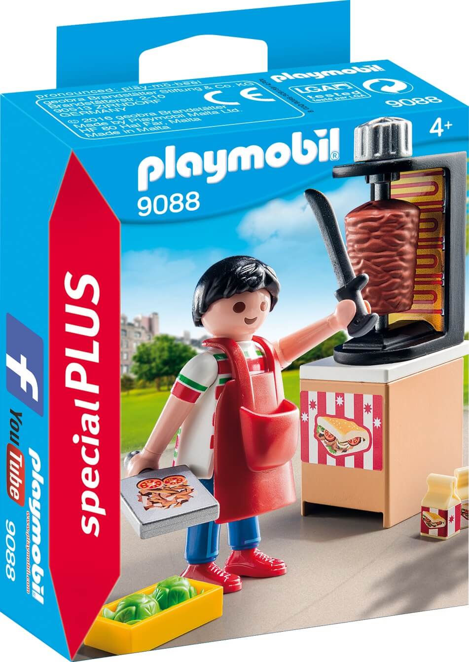 Vendedor de Kebab ( Playmobil 9088 ) imagen b