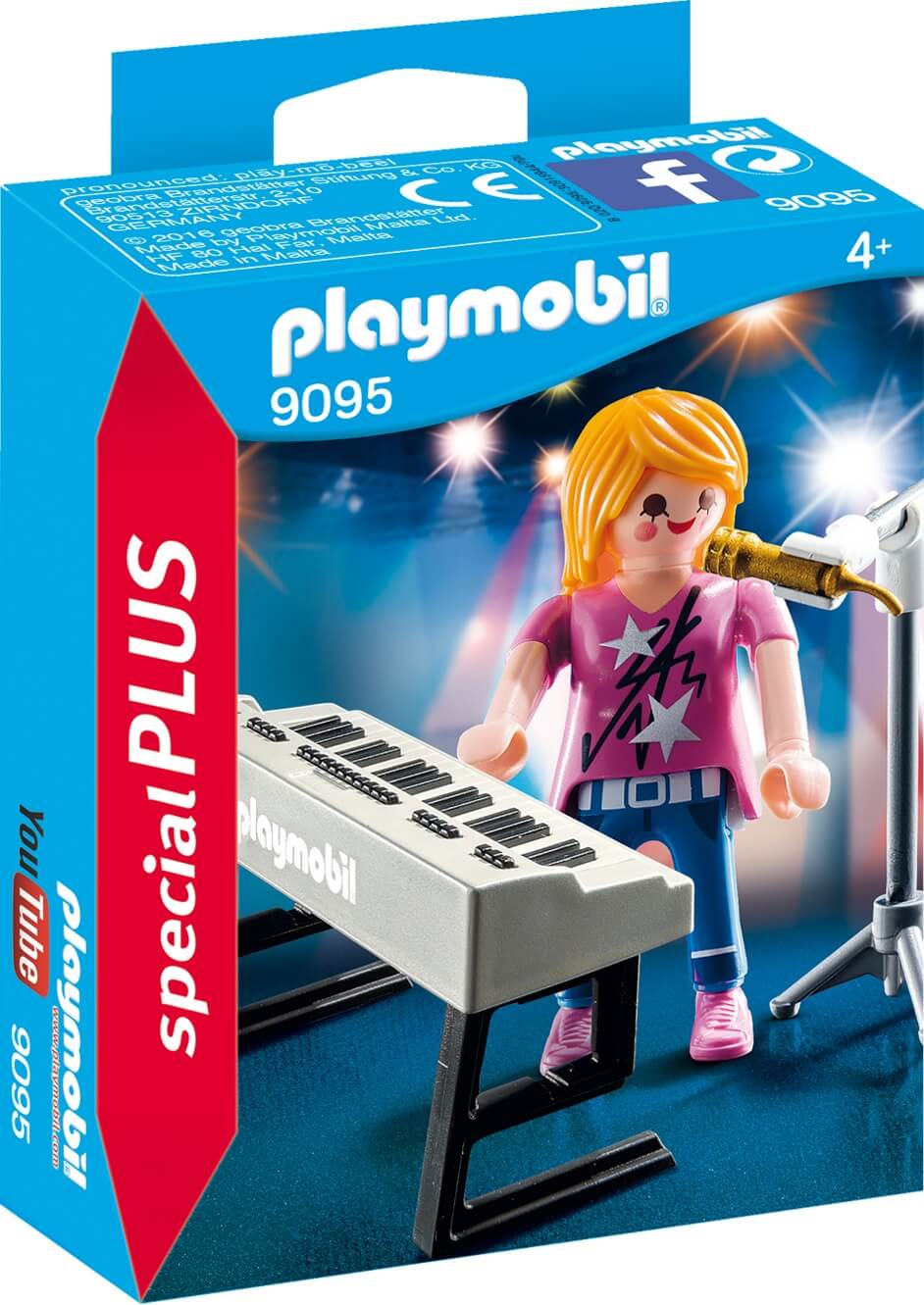 Cantante con Órgano ( Playmobil 9095 ) imagen b