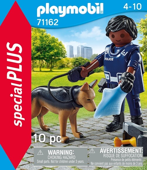 Policia y perro antidrogas ( Playmobil 71162 ) imagen c