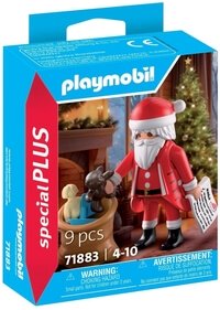Papa Noel con lista de deseos