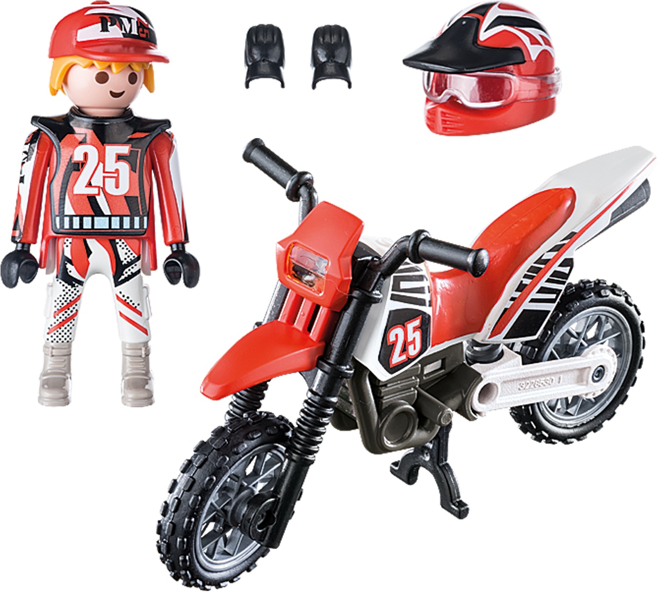 Motocross ( Playmobil 9357 ) imagen a