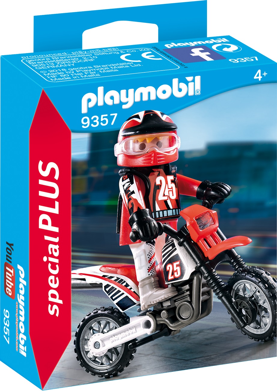 Motocross ( Playmobil 9357 ) imagen b