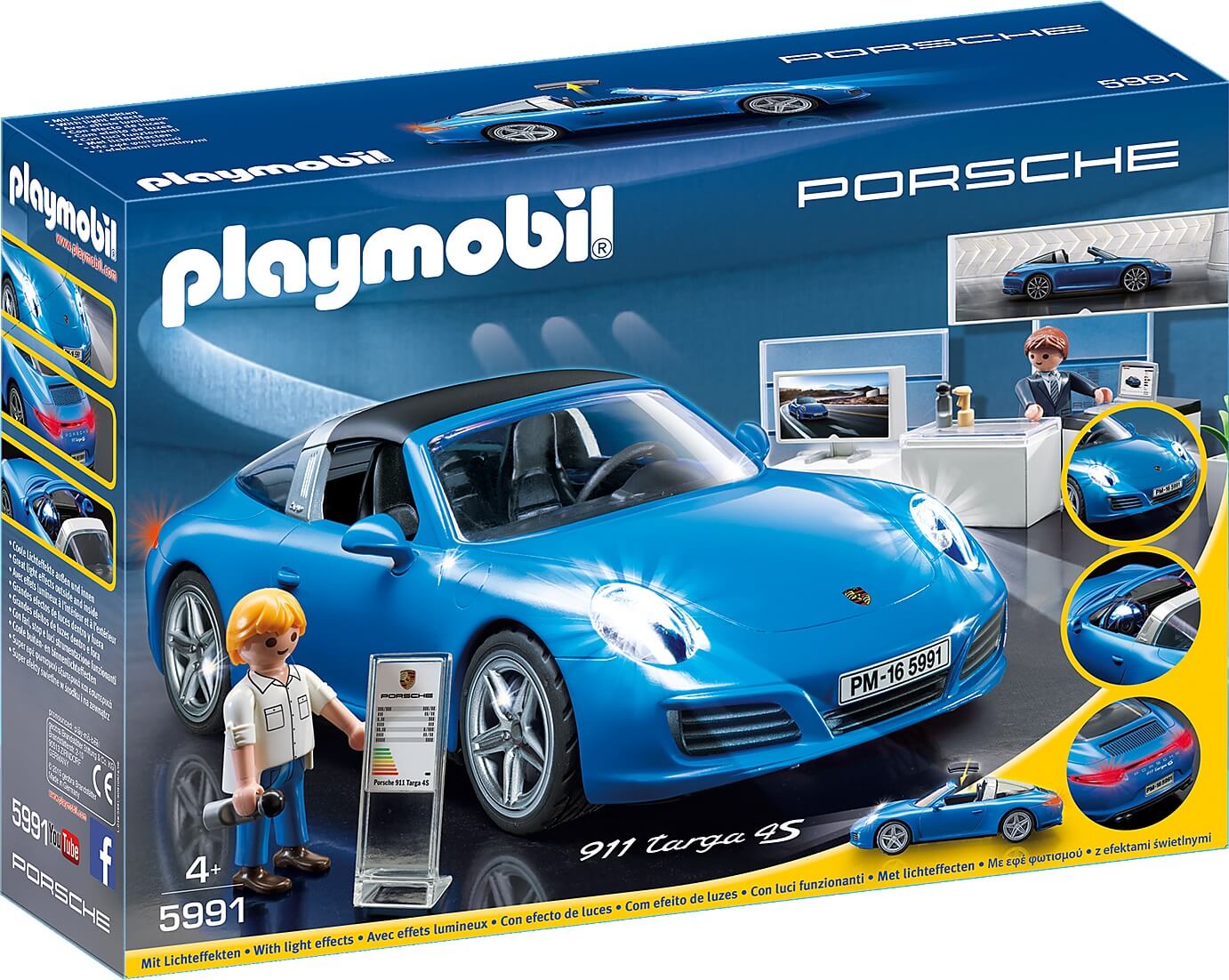 Porsche 911 Targa 4S ( Playmobil 5991 ) imagen d
