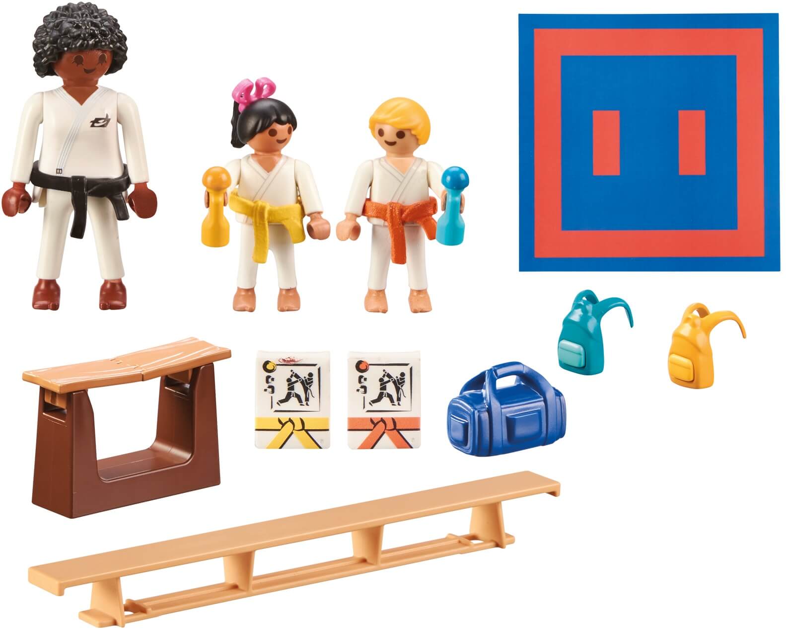 Entrenamiento de karate ( Playmobil 71186 ) imagen b