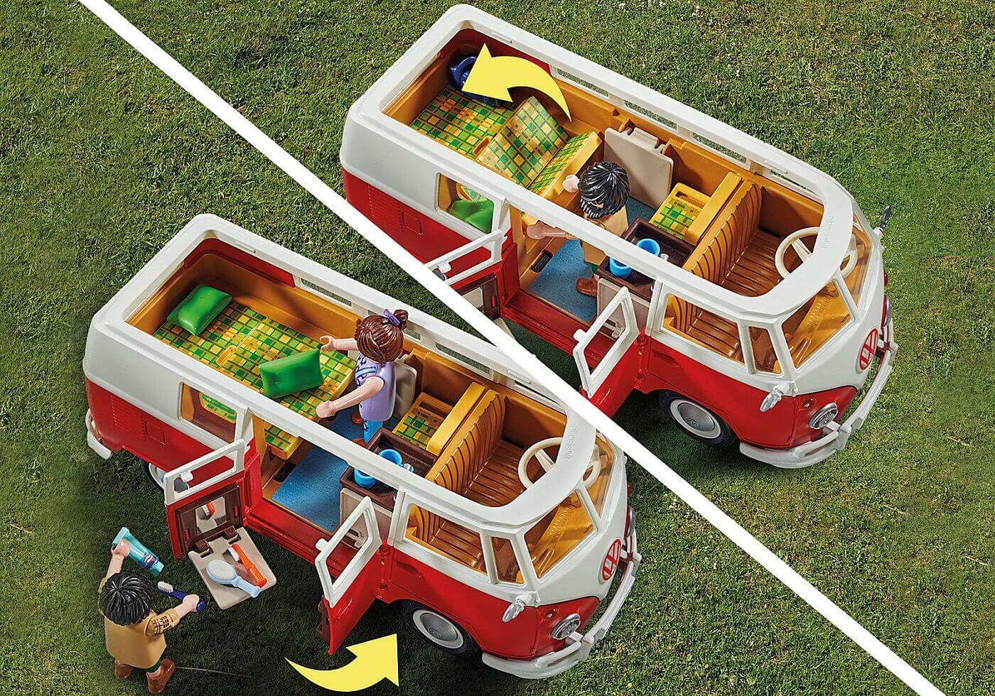 Volkswagen T1 Camping Bus ( Playmobil 70176 ) imagen e