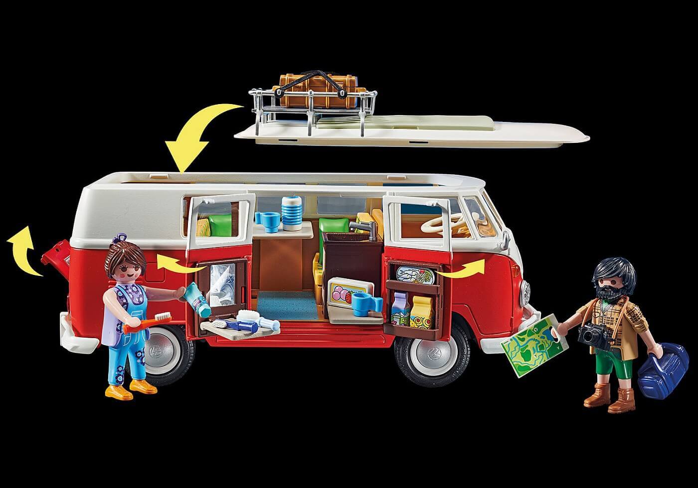 Volkswagen T1 Camping Bus ( Playmobil 70176 ) imagen f