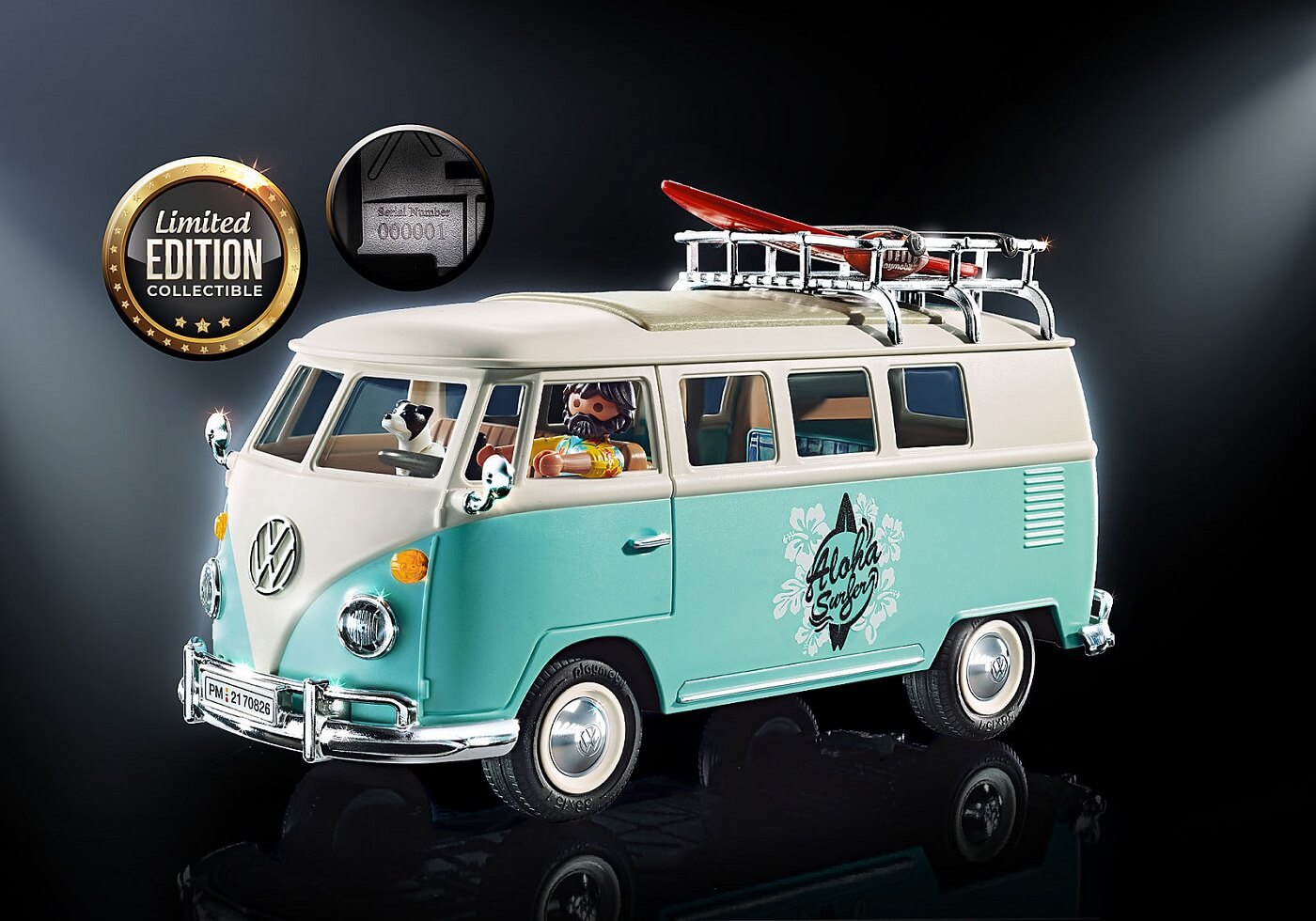 Volkswagen T1 Camping Bus Edicion especial ( Playmobil 70826 ) imagen a