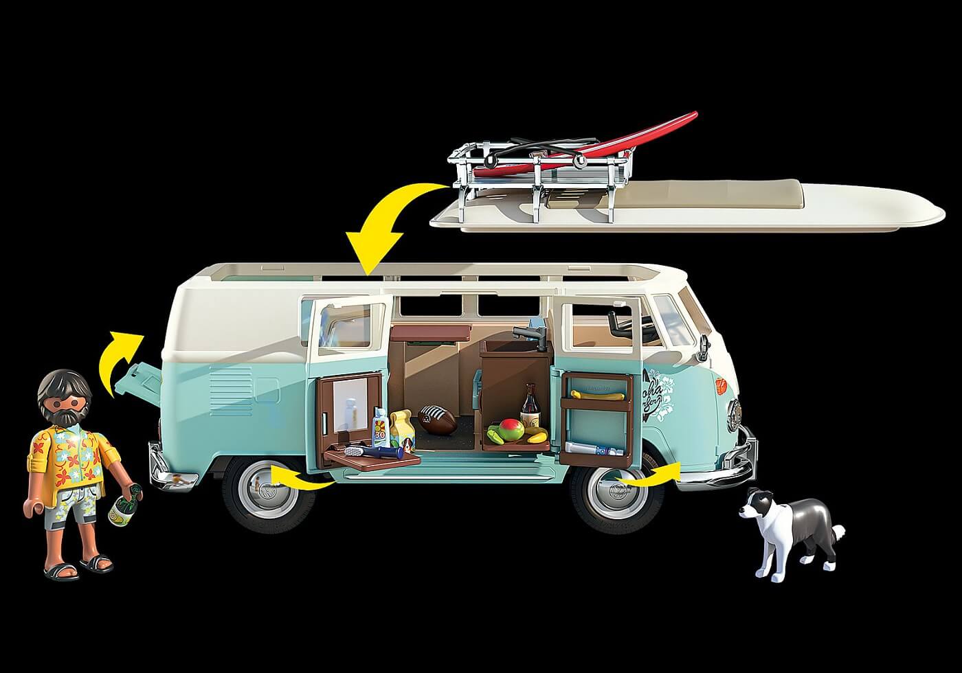 Volkswagen T1 Camping Bus Edicion especial ( Playmobil 70826 ) imagen c