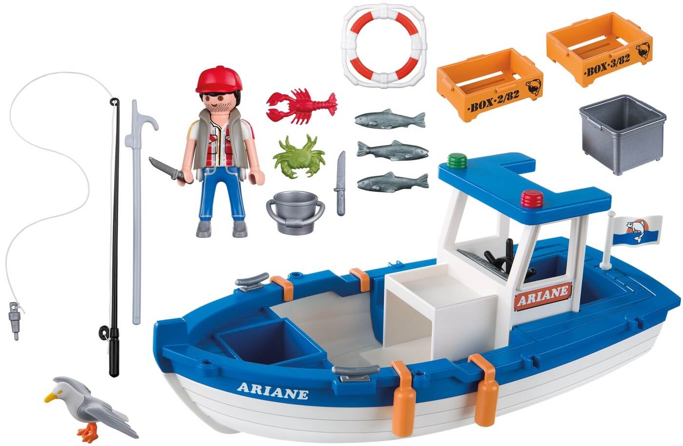 Barco de Pesca ( Playmobil 5131 ) imagen b