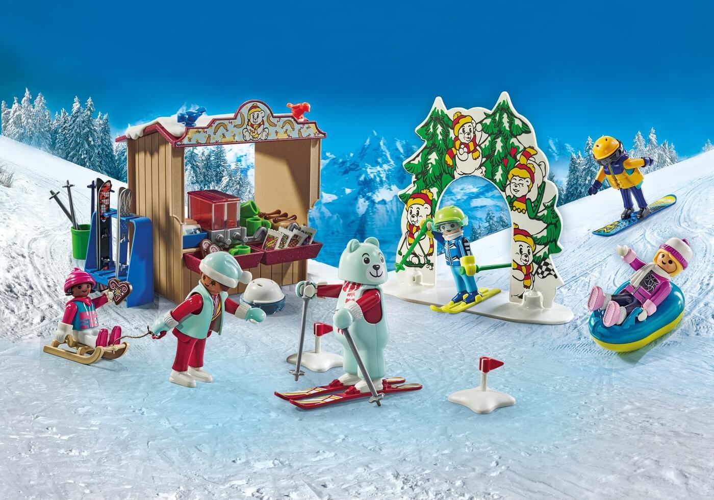 Estacion esqui playmobil outlet