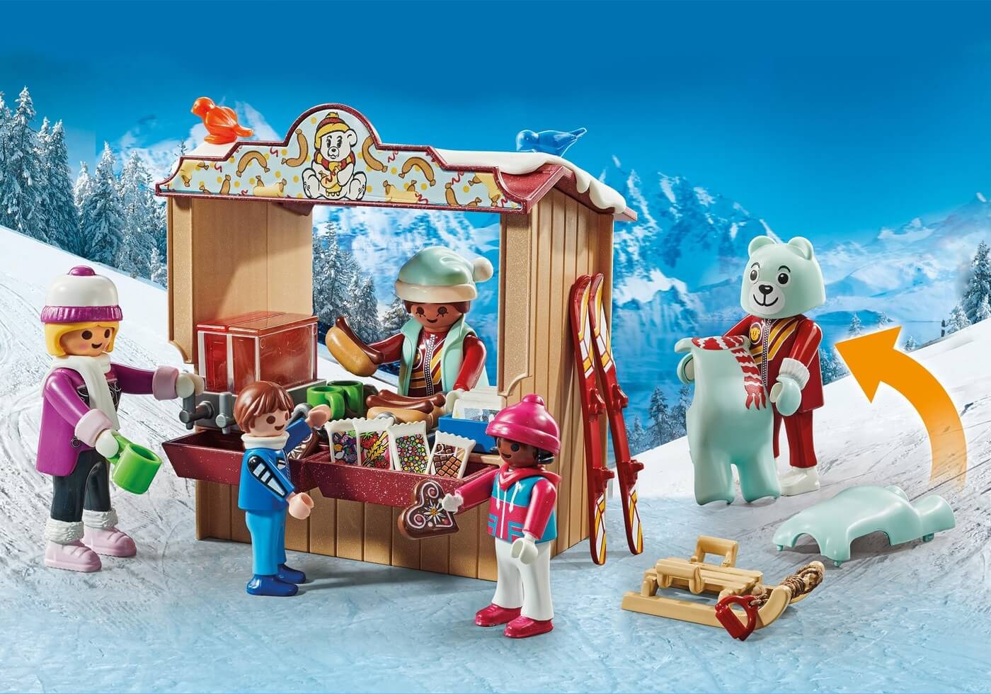 Estacion esqui playmobil discount