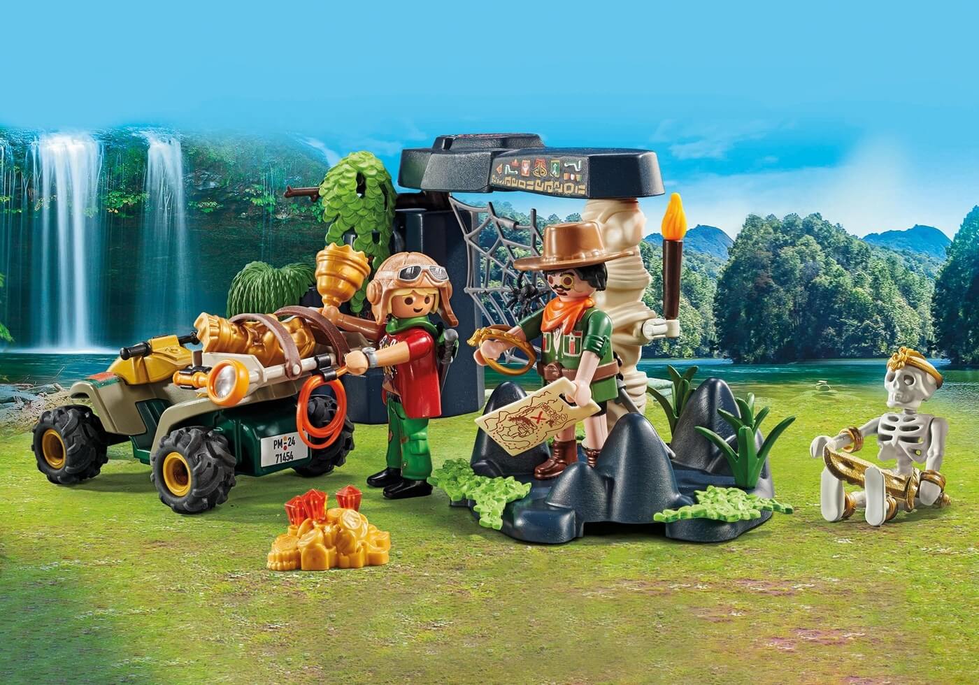 Búsqueda del Tesoro en la Jungla Pack Promocional ( Playmobil 71454 ) imagen c