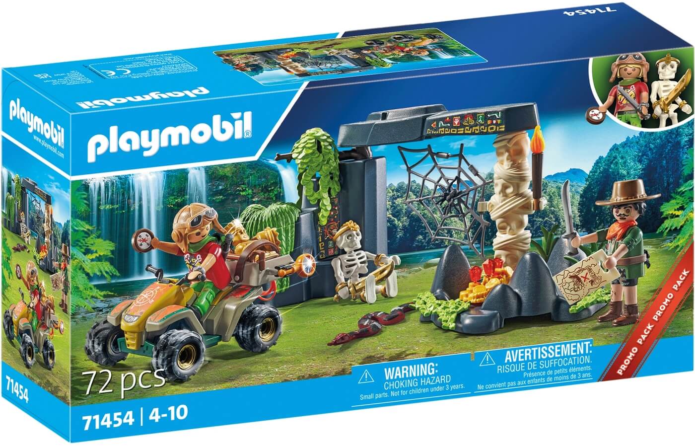 Búsqueda del Tesoro en la Jungla Pack Promocional ( Playmobil 71454 ) imagen e