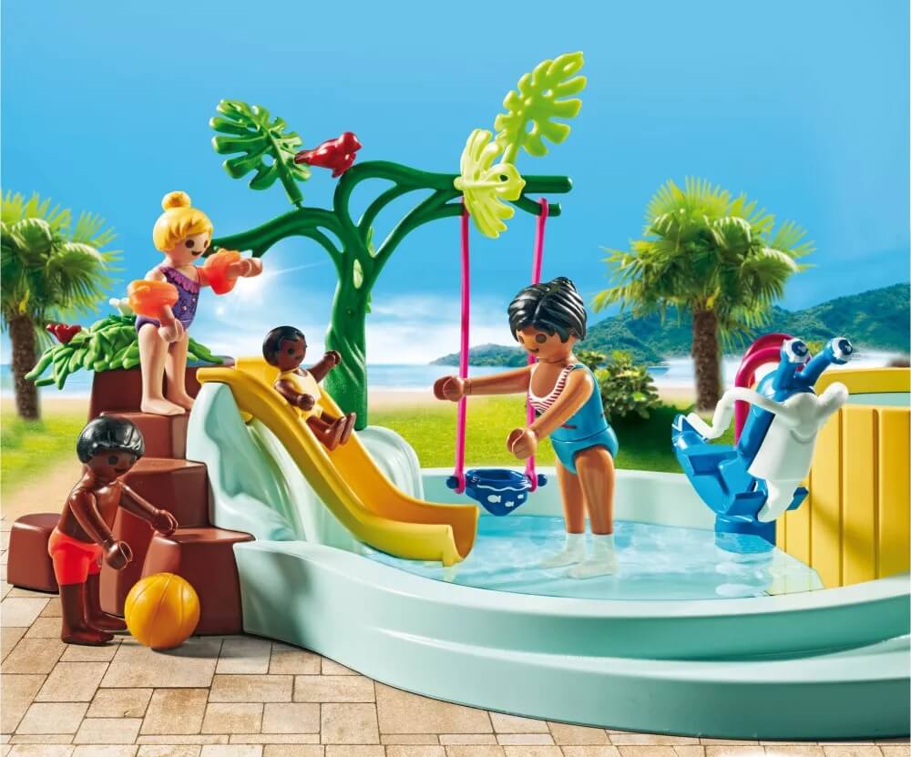 Piscina Infantil con Jacuzzi Pack Promocional ( Playmobil 71529 ) imagen e
