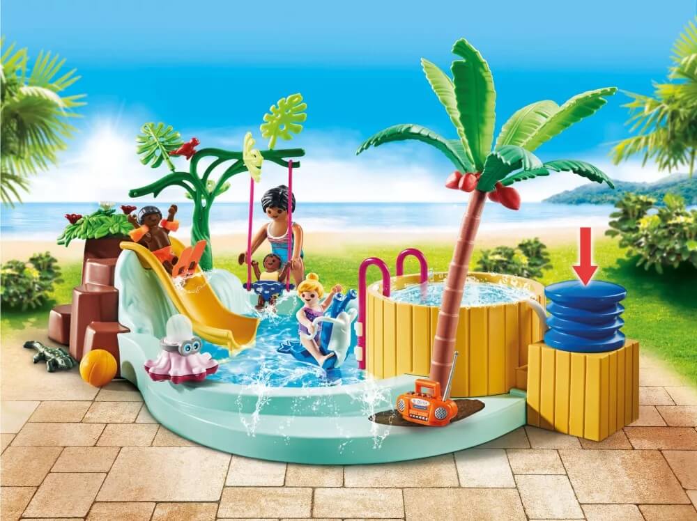 Piscina Infantil con Jacuzzi Pack Promocional ( Playmobil 71529 ) imagen f