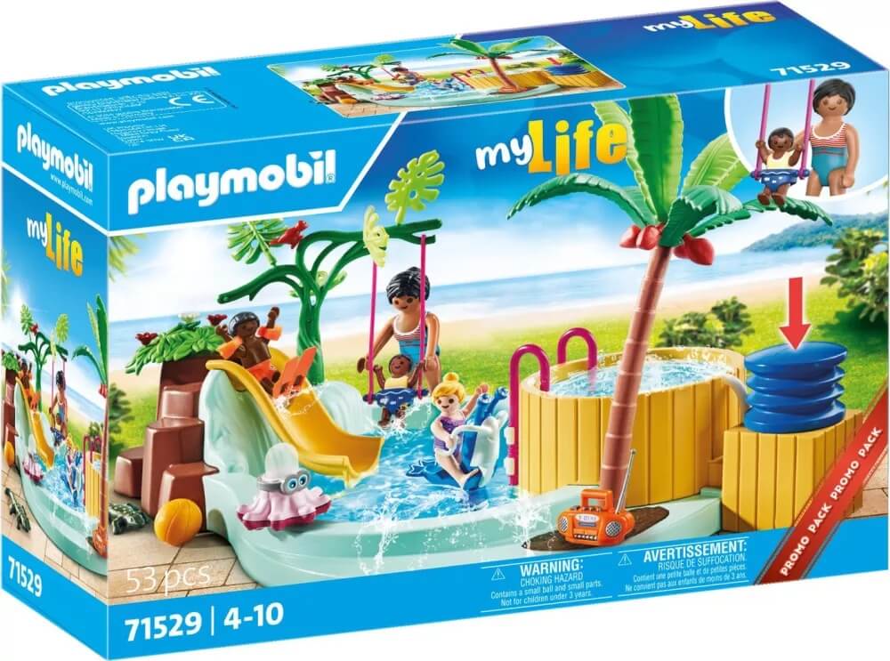 Piscina Infantil con Jacuzzi Pack Promocional ( Playmobil 71529 ) imagen g