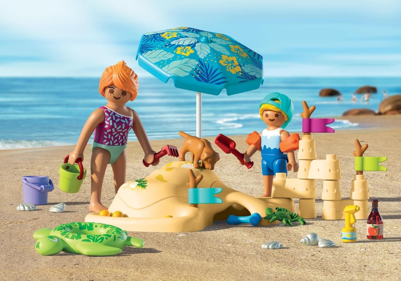 Diversion familiar en la playa ( Playmobil 71906 ) imagen c