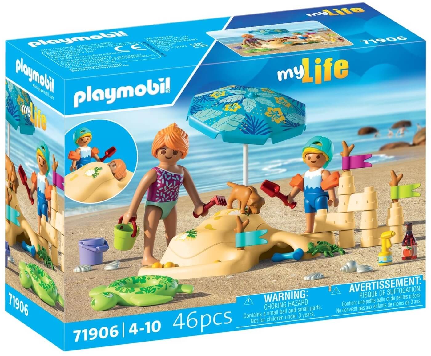 Diversion familiar en la playa ( Playmobil 71906 ) imagen d