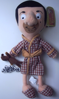 Peluche Mr. Bean con batín