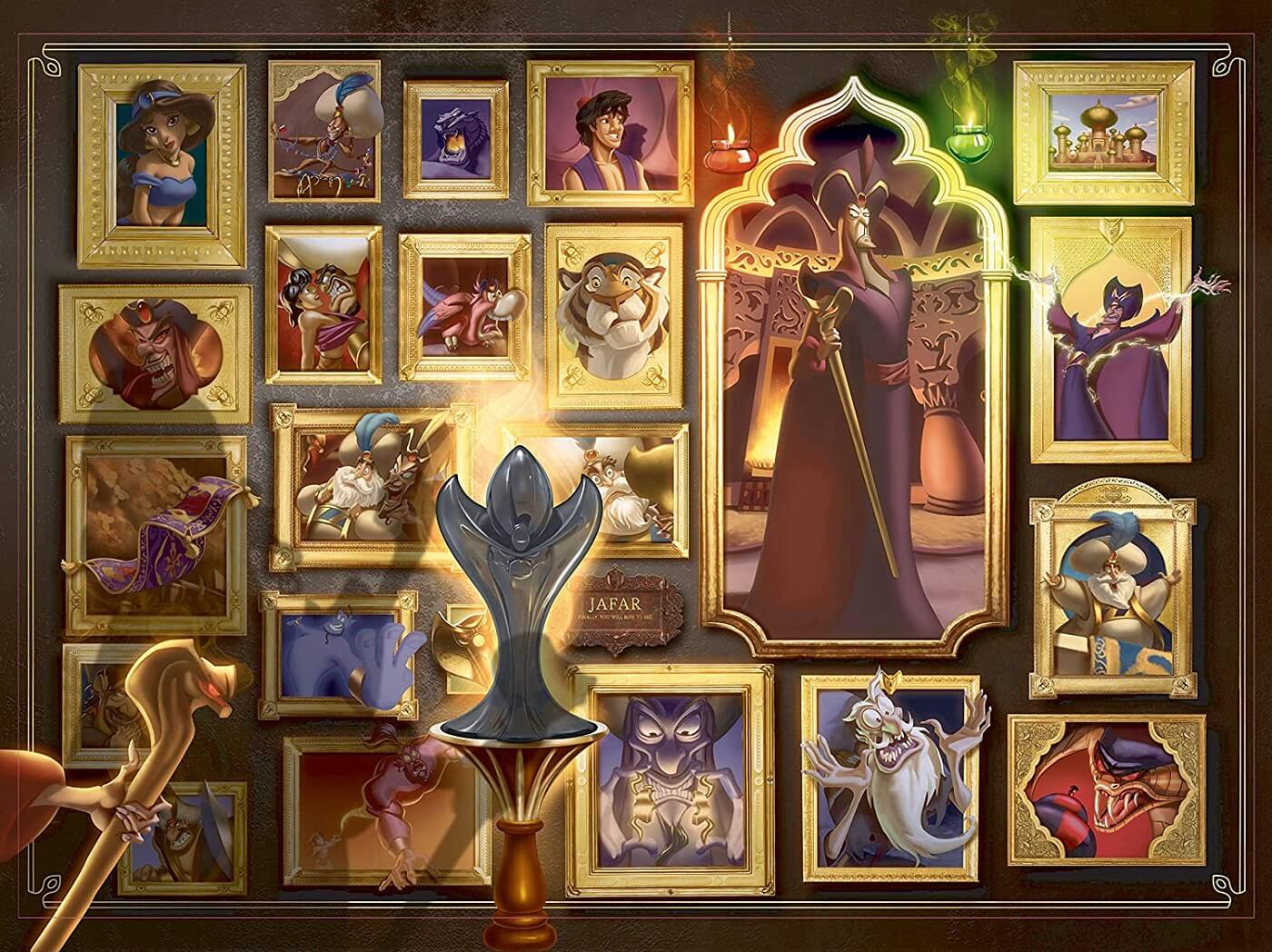 1000 Jafar Villanos Disney ( Ravensburger 15023 ) imagen a