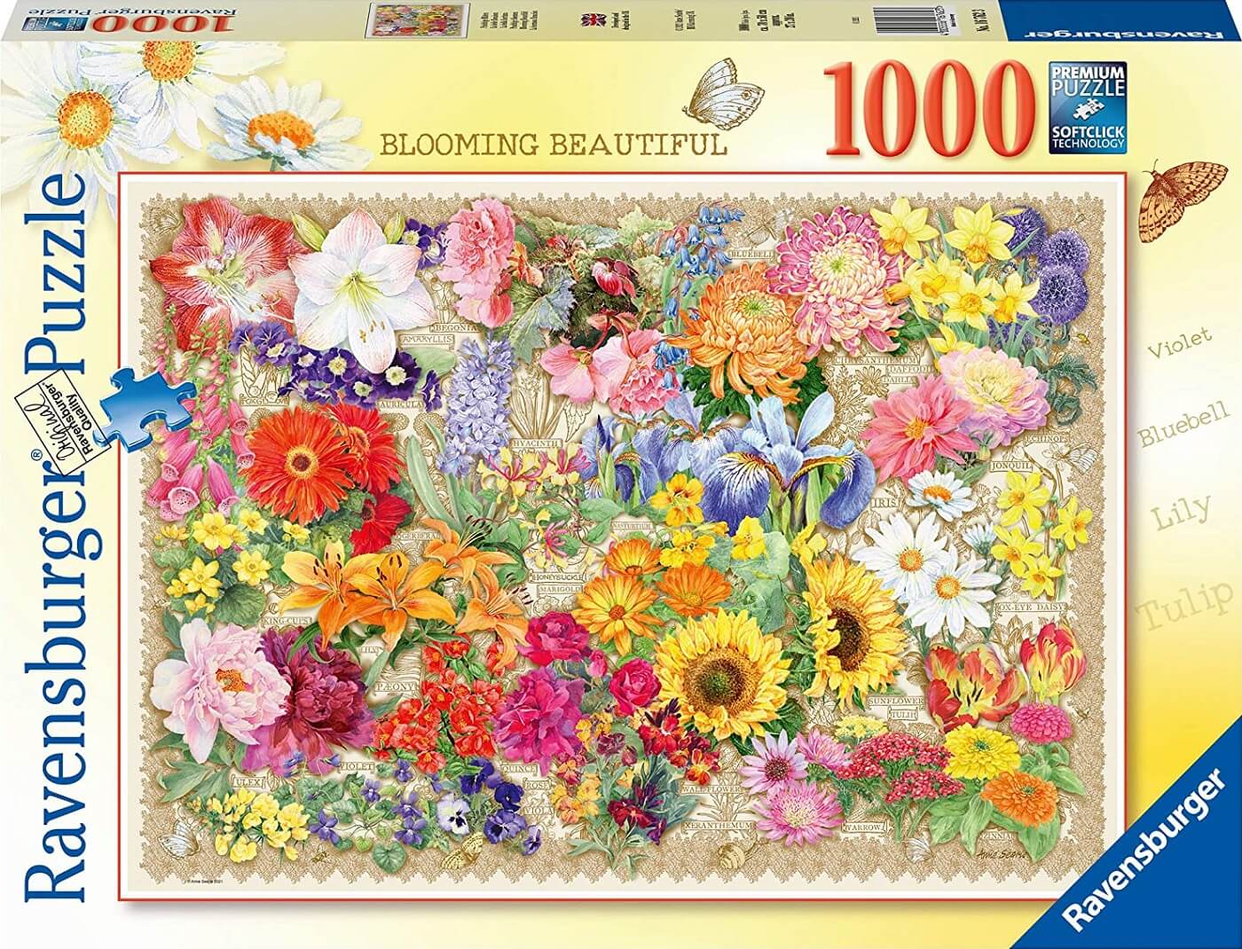1000 La hermosa floracion ( Ravensburger 16762 ) imagen b