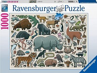 1000 Animales salvajes