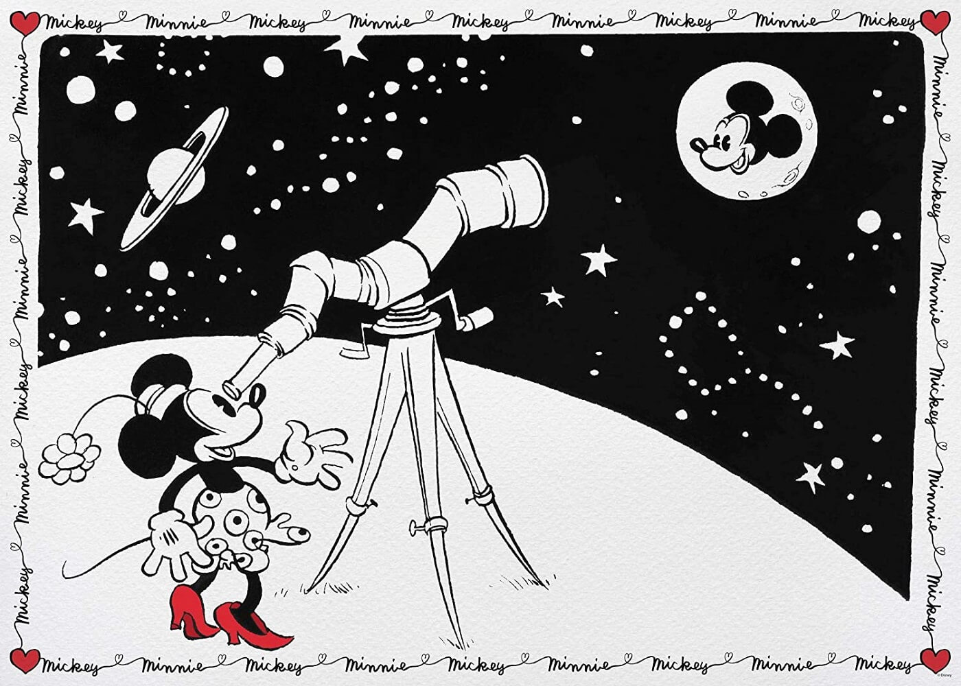 Tesoros Disney Minnie y Mickey ( Ravensburger 16851 ) imagen a