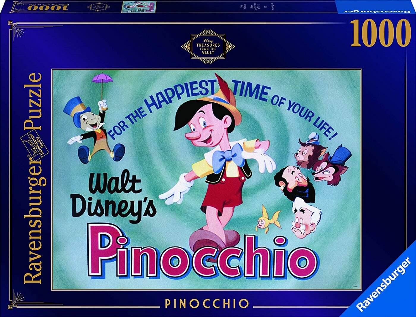Tesoros Disney Pinocho ( Ravensburger 16852 ) imagen b